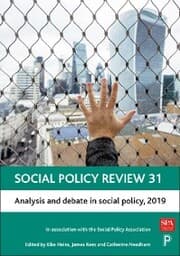 Cover von Social Policy Review 31