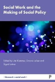 Cover von Social Work and the Making of Social Policy