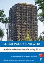 Cover von Social Policy Review 30
