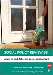 Cover von Social Policy Review 33