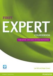 Cover von Expert First 3rd Edition Coursebook with CD Pack