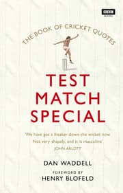 Cover von The Test Match Special Book of Cricket Quotes
