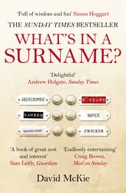 Cover von What's in a Surname?