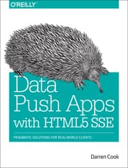Cover von Data Push Apps with HTML5 SSE