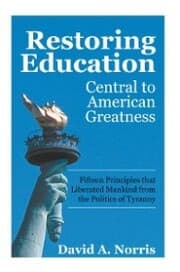 Cover von Restoring Education: Central to American Greatness