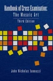 Cover von Handbook of Cross Examination: the Mosaic Art