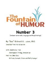 Cover von The Fountain of Humor Number 3 (Includes Some Salty Language and Risqué Tellings)