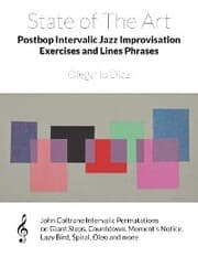 Cover von State of The Art Postbop Intervalic Jazz Improvisation Exercises and Lines Phrases