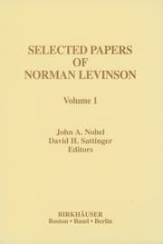 Cover von Selected Papers of Norman Levinson