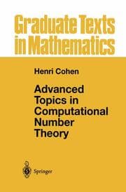 Cover von Advanced Topics in Computational Number Theory