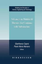 Cover von Advances in Multifield Theories for Continua with Substructure
