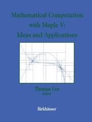 Cover von Mathematical Computation with Maple V: Ideas and Applications