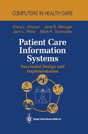 Cover von Patient Care Information Systems