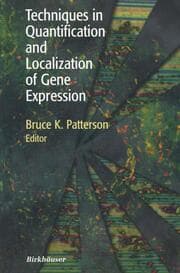 Cover von Techniques in Quantification and Localization of Gene Expression