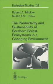 Cover von The Productivity and Sustainability of Southern Forest Ecosystems in a Changing Environment