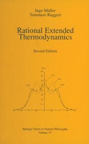 Cover von Rational extended thermodynamics