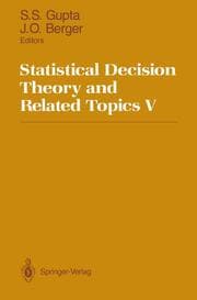 Cover von Statistical Decision Theory and Related Topics V