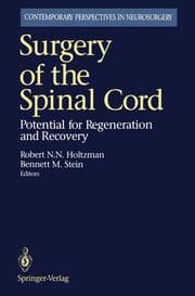 Cover von Surgery of the Spinal Cord