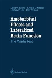 Cover von Amobarbital Effects and Lateralized Brain Function