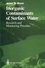 Cover von Inorganic Contaminants of Surface Water