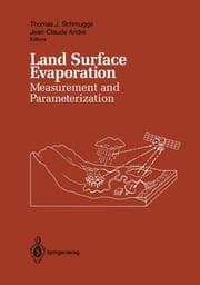 Cover von Land Surface Evaporation