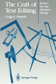 Cover von The Craft of Text Editing