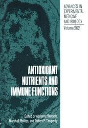 Cover von Antioxidant Nutrients and Immune Functions