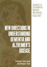 Cover von New Directions in Understanding Dementia and Alzheimers Disease