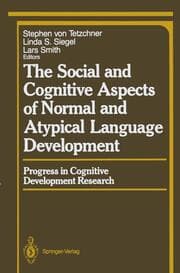 Cover von The Social and Cognitive Aspects of Normal and Atypical Language Development