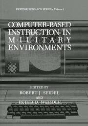 Cover von Computer-Based Instruction in Military Environments