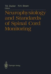 Cover von Neurophysiology and Standards of Spinal Cord Monitoring