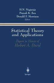 Cover von Statistical Theory and Applications