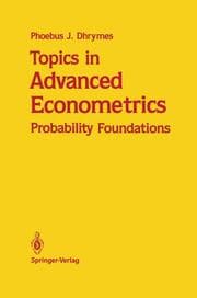 Cover von Topics in Advanced Econometrics
