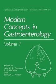 Cover von Modern Concepts in Gastroenterology