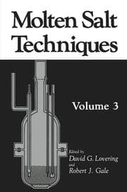 Cover von Molten Salt Techniques