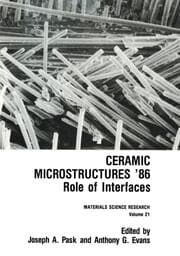 Cover von Ceramic Microstructures '86