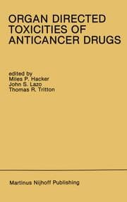 Cover von Organ Directed Toxicities of Anticancer Drugs