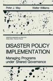 Cover von Disaster Policy Implementation