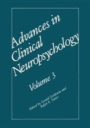 Cover von Advances in Clinical Neuropsychology