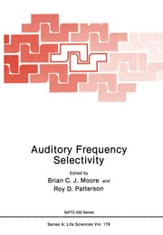 Cover von Auditory Frequency Selectivity