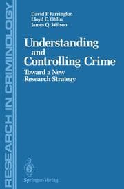 Cover von Understanding and Controlling Crime
