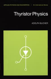 Cover von Thyristor Physics