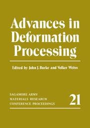 Cover von Advances in Deformation Processing