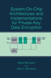 Cover von System-on-Chip Architectures and Implementations for Private-Key Data Encryption