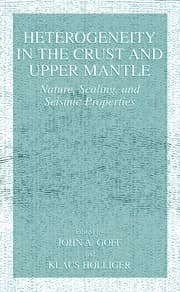 Cover von Heterogeneity in the Crust and Upper Mantle
