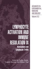 Cover von Lymphocyte Activation and Immune Regulation IX