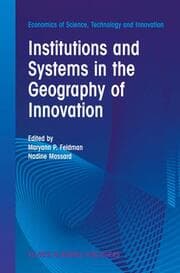 Cover von Institutions and Systems in the Geography of Innovation