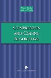 Cover von Compression and Coding Algorithms