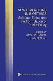Cover von New Dimensions in Bioethics