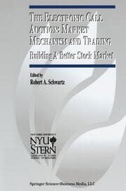 Cover von The Electronic Call Auction: Market Mechanism and Trading